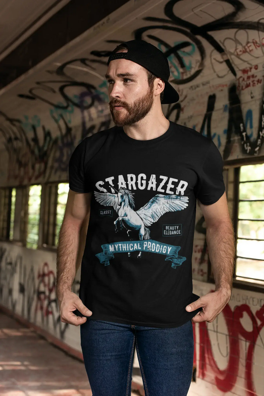 ULTRABASIC T-Shirt Graphique Homme Licorne Pégase - Stargazer - Mythique Prodige