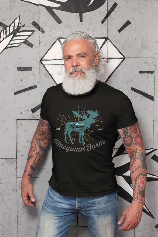 ULTRABASIC T-shirt graphique pour hommes Ancient Moose - Chemise amoureux des animaux pour hommes