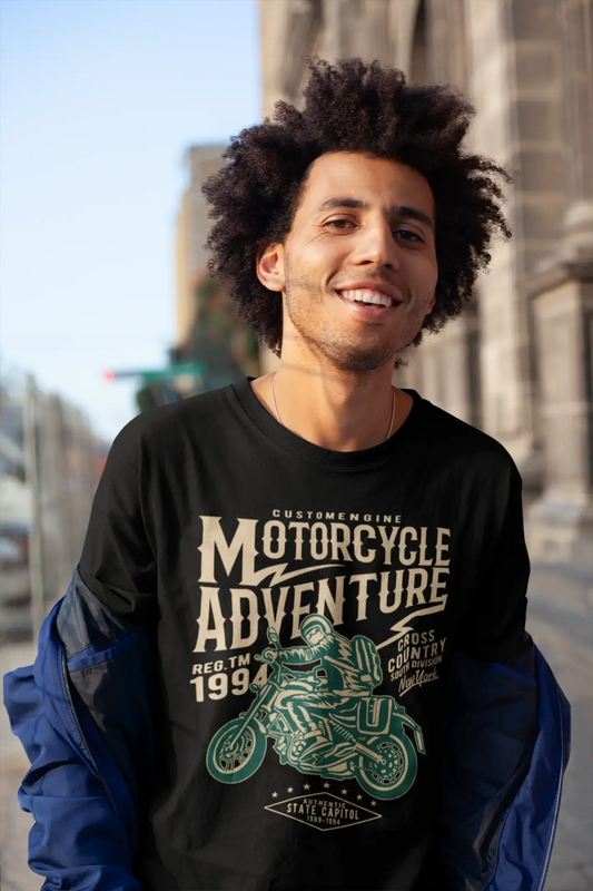 ULTRABASIC Men's Graphic T-Shirt Motorcycle Adventure Since 1994 Tee Shirt