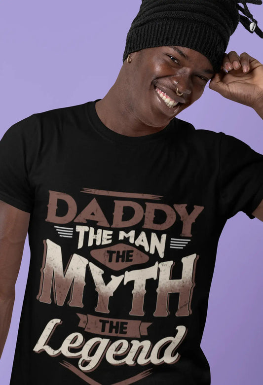 ULTRABASIC Men's Graphic T-Shirt Daddy The Man The Myth The Legend - Father's Day