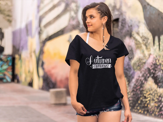 T-Shirt femme ULTRABASIC ferme d'automne-T-Shirt Vintage drôle