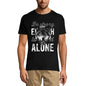 T-shirt ULTRABASIC pour hommes Soyez assez fort pour être seul - Chemise loup pour homme
