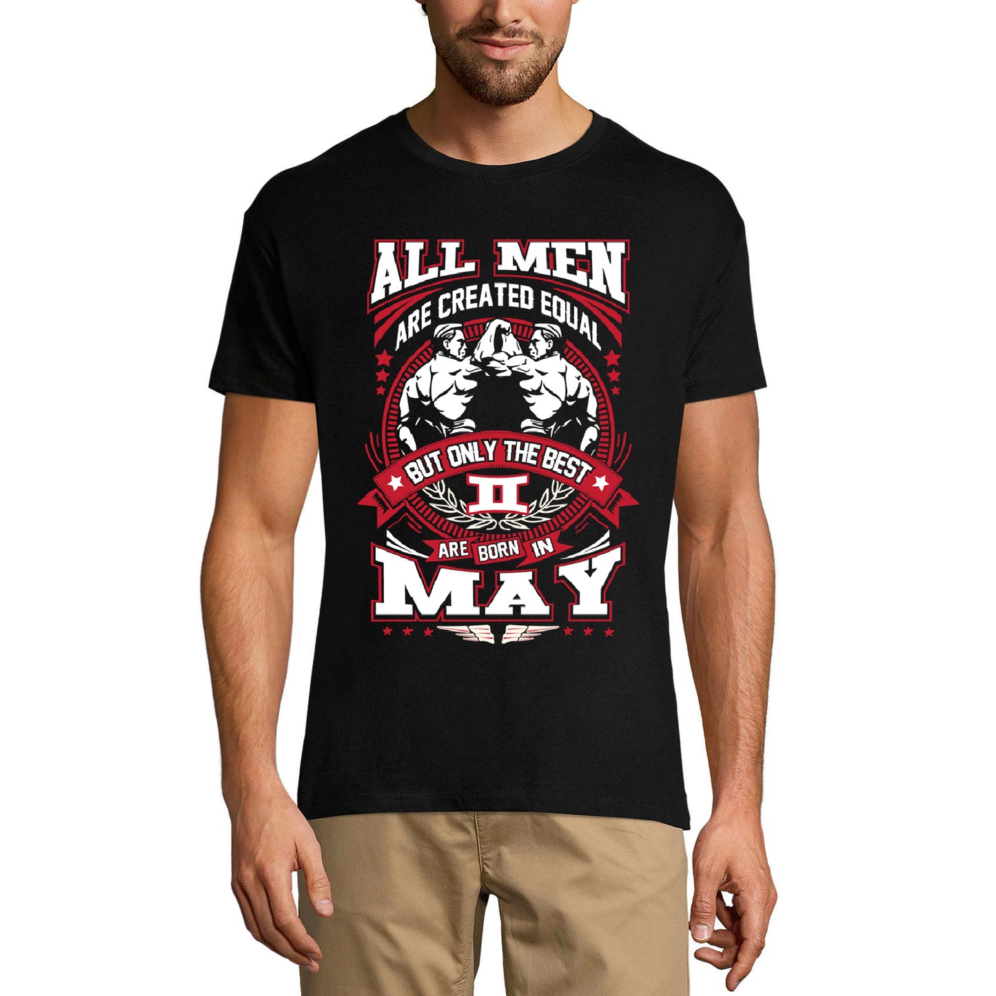 T-Shirt ULTRABASIC pour hommes Seuls les meilleurs sont nés en mai - Chemise drôle d'anniversaire