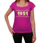 1951 Limited Edition Star, Women's T-shirt, Pink, Birthday Gift 00384 ultrabasic-com.myshopify.com