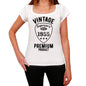 1955, Vintage Superior, white, Women's Short Sleeve Round Neck T-shirt ultrabasic-com.myshopify.com