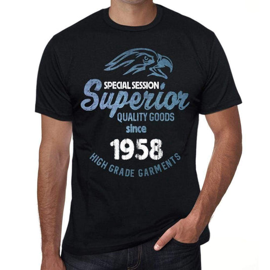 1958, Special Session Superior Since 1958 Mens T-shirt Black Birthday Gift 00523 ultrabasic-com.myshopify.com