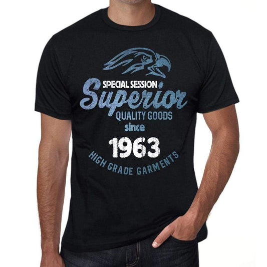 1963, Special Session Superior Since 1963 Mens T-shirt Black Birthday Gift 00523 - ultrabasic-com