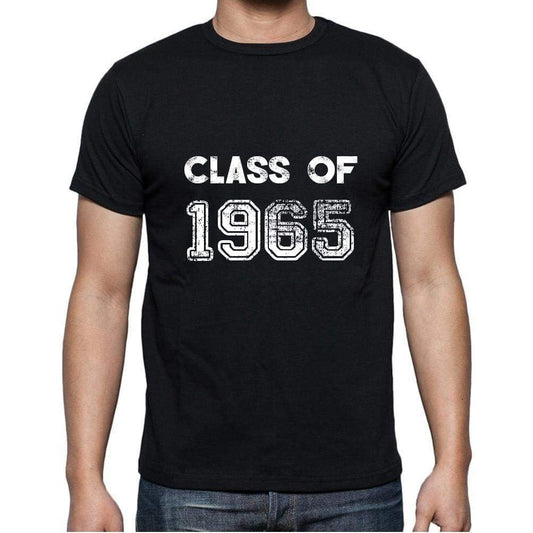 1965, Class of, black, Men's Short Sleeve Round Neck T-shirt 00103 - ultrabasic-com