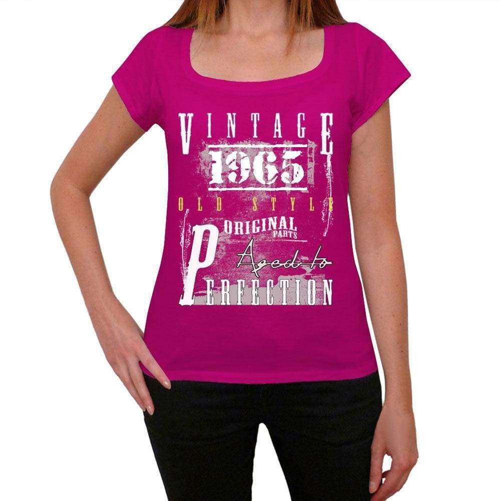 1965, Women's Short Sleeve Round Neck T-shirt 00130 - ultrabasic-com