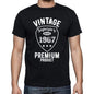 1967 Vintage superior, black, Men's Short Sleeve Round Neck T-shirt 00102 - ultrabasic-com