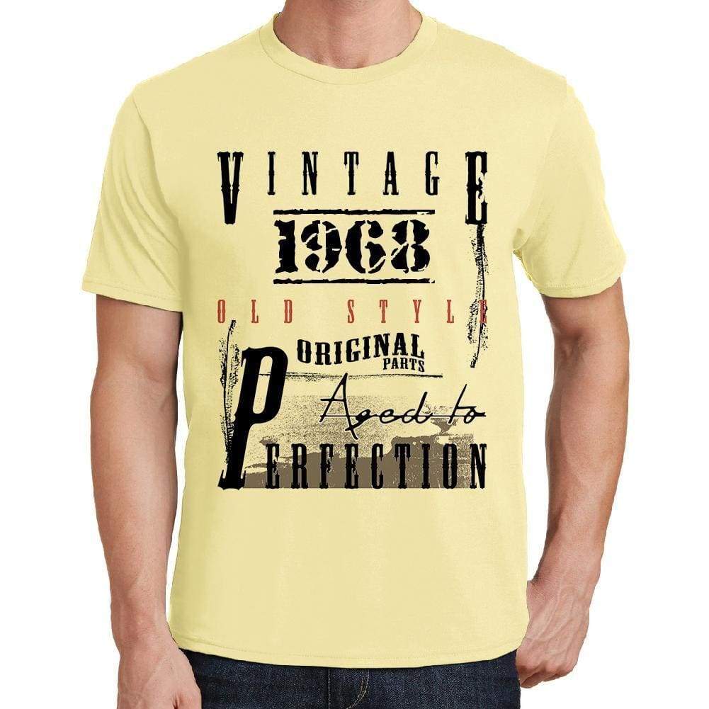 1968, Men's Short Sleeve Round Neck T-shirt 00127 - ultrabasic-com