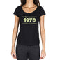 1970 Limited Edition Star, Women's T-shirt, Black, Birthday Gift 00383 - ultrabasic-com