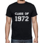 1972, Class of, black, Men's Short Sleeve Round Neck T-shirt 00103 - ultrabasic-com