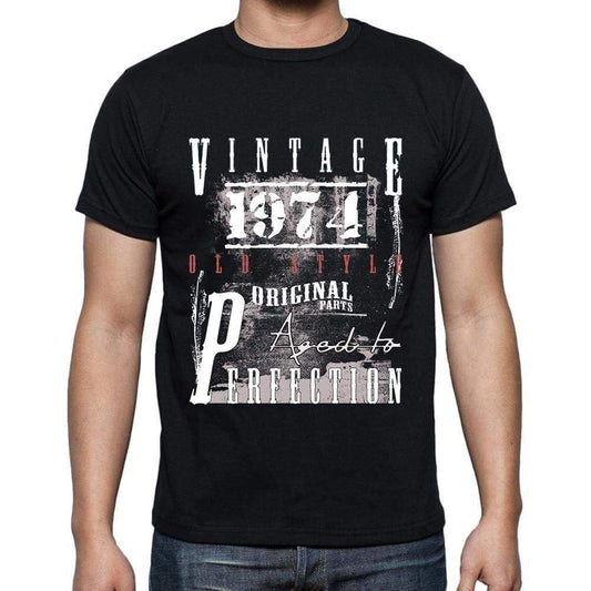 1974, Men's Short Sleeve Round Neck T-shirt - ultrabasic-com