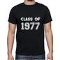 1977, Class of, black, Men's Short Sleeve Round Neck T-shirt 00103 - ultrabasic-com