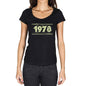 1978 Limited Edition Star, Women's T-shirt, Black, Birthday Gift 00383 - ultrabasic-com
