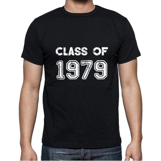 1979, Class of, black, Men's Short Sleeve Round Neck T-shirt 00103 - ultrabasic-com
