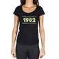 1982 Limited Edition Star, Women's T-shirt, Black, Birthday Gift 00383 - ultrabasic-com