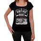 1987 Vintage Aged to Perfection Women's T-shirt Black Birthday Gift 00492 - ultrabasic-com
