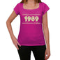 1989 Limited Edition Star, Women's T-shirt, Pink, Birthday Gift 00384 - ultrabasic-com