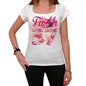 37 Furth City With Number Womens Short Sleeve Round White T-Shirt 00008 - Casual
