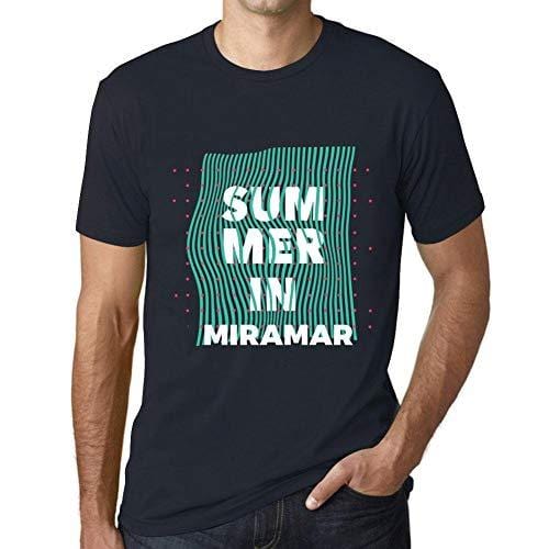 Ultrabasic - Homme Graphique Summer in Miramar Marine