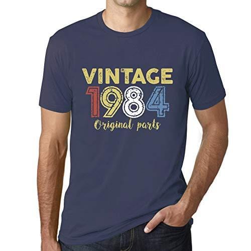 Ultrabasic - Homme Graphique Vintage 1984 T-Shirt Denim