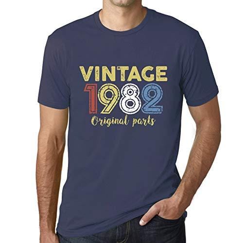 Ultrabasic - Homme Graphique Vintage 1982 T-Shirt Denim