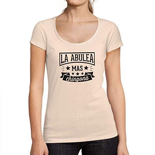 Ultrabasic - T-shirt décolleté col rond Femme La Abuela Mas Chingona