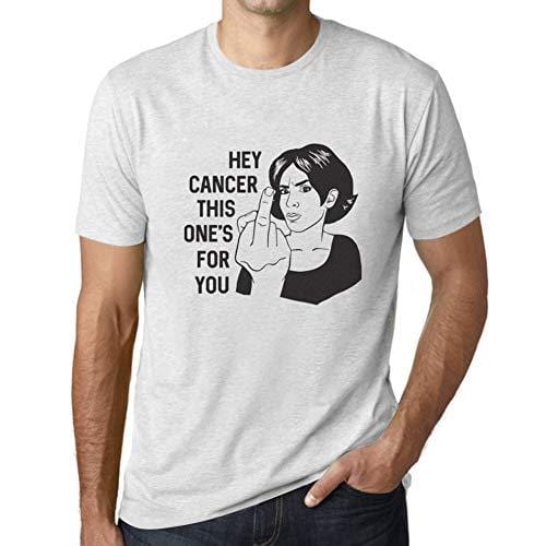 Ultrabasic - Homme T-Shirt Graphique Hey Cancer This is for You