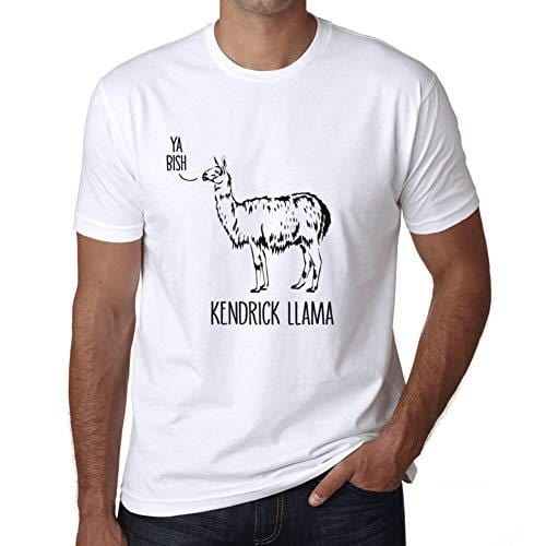 Ultrabasic - Homme T-Shirt Graphique Kendrick Llama Blanc