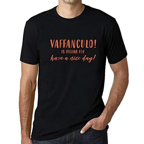 Ultrabasic - Homme T-Shirt Graphique Vaffanculo est italien pour Have a Nice Day