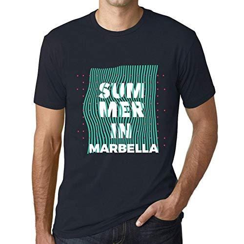 Ultrabasic - Homme Graphique Summer in Marbella Marine