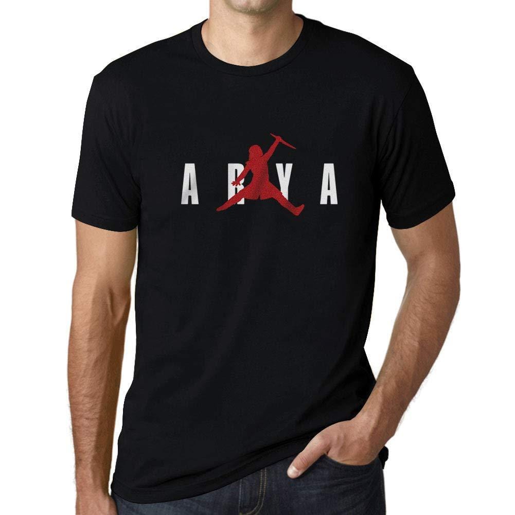Ultrabasic - Unisexe Graphique Arya avec Un Couteau Imprimé T-Shirt Noir Profond