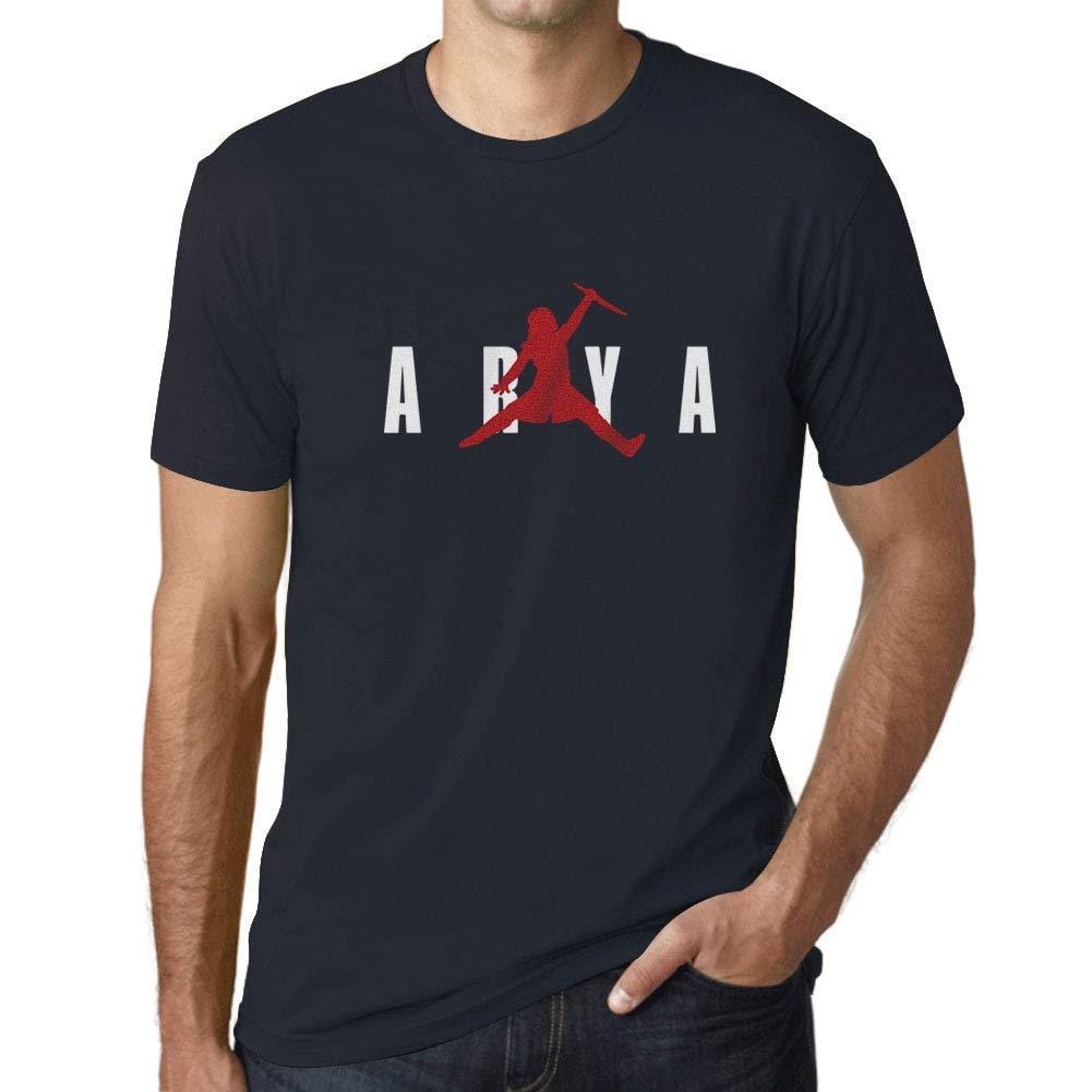 Ultrabasic - Unisexe Graphique Arya avec Un Couteau Imprimé T-Shirt Marine
