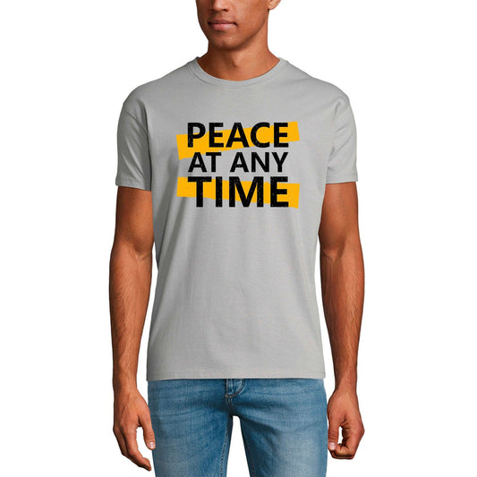 ULTRABASIC Men's T-Shirt Peace At Any Time - Religious Equality Shirt for Men