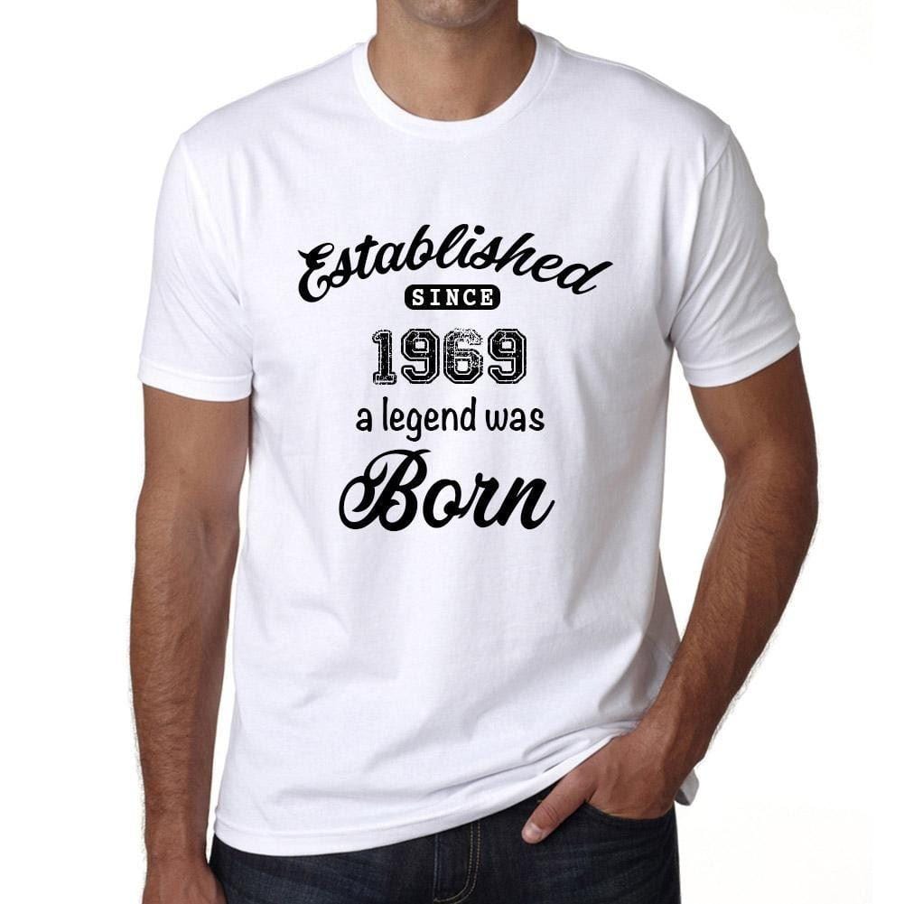 Homme Tee Vintage T Shirt créé depuis 1969