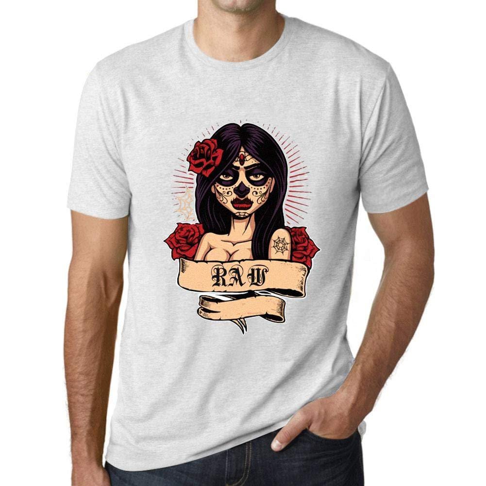 Ultrabasic - Homme T-Shirt Graphique Women Flower Tattoo RAW