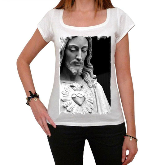 Jesus Christ Love T-Shirt Femme,Blanc, t Shirt Femme,Cadeau