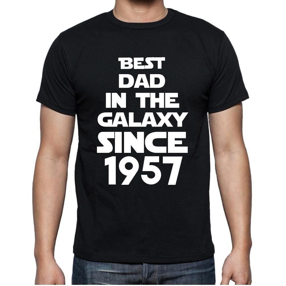 Best Dad, 1957 Best Dad Men's T shirt Black Birthday Gift 00112