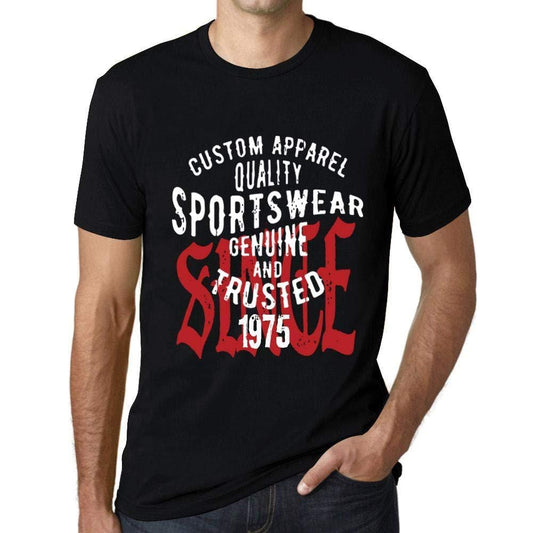 Ultrabasic - Homme T-Shirt Graphique Sportswear Depuis 1975 Noir Profond