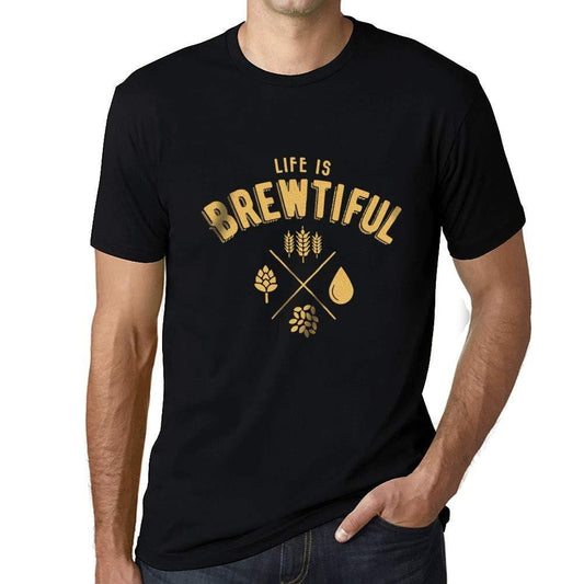 Ultrabasic - T-shirt unisexe graphique Life is Brewtiful Beer Casual pour hommes