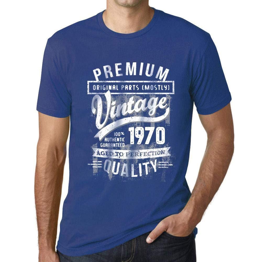 Ultrabasic - Homme T-Shirt Graphique 1970 Aged to Perfection Tee Shirt Cadeau d'anniversaire