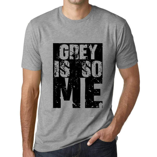 Homme T-Shirt Graphique Grey is So Me Gris Chiné