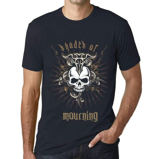 Ultrabasic - Homme T-Shirt Graphique Shades of Mourning Marine