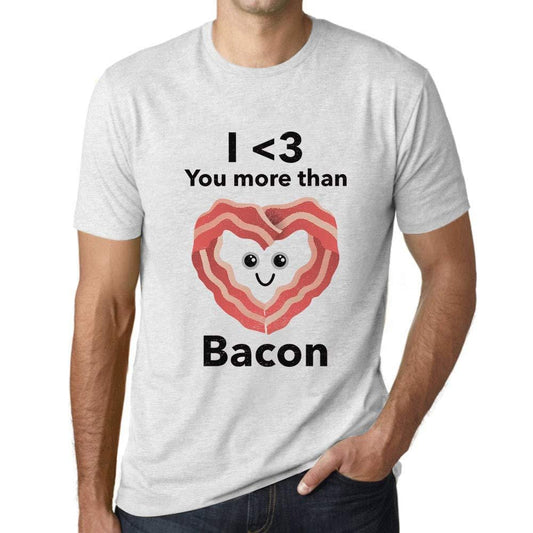 Homme T-Shirt Graphique Imprimé Vintage Tee Valentine Bacon