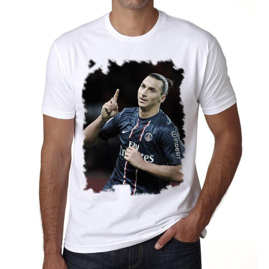 Zlatan Ibrahimovic T-Shirt Homme Blanc