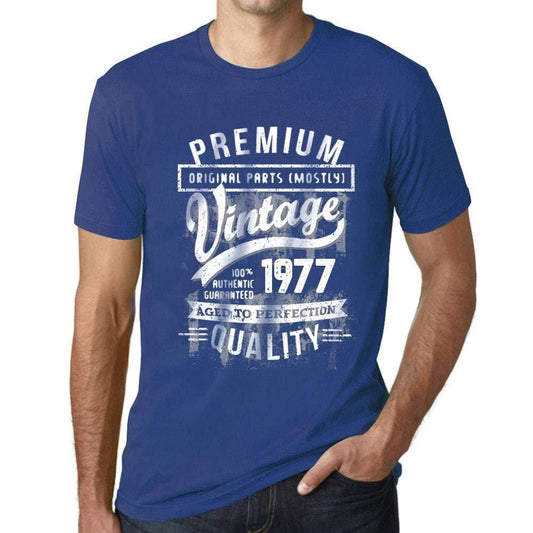 Ultrabasic - Homme T-Shirt Graphique 1977 Aged to Perfection Tee Shirt Cadeau d'anniversaire
