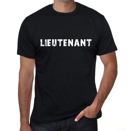 T-shirt Vintage pour Homme, lieutenant