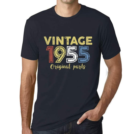Ultrabasic - Homme Graphique Vintage 1955 T-Shirt Marine